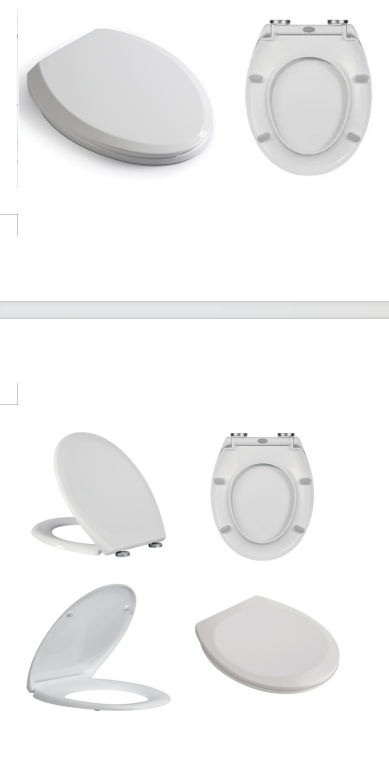 Modern Design Soft Close Antibacterial Toilet Seat With Top Fix And Sustainable Finish