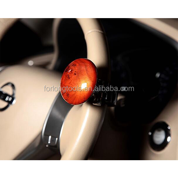 Car Steering Modification Resin and Zinc Plated Steering Wheel Knob Perfect for Replacing/Repairing OE NO. Standard