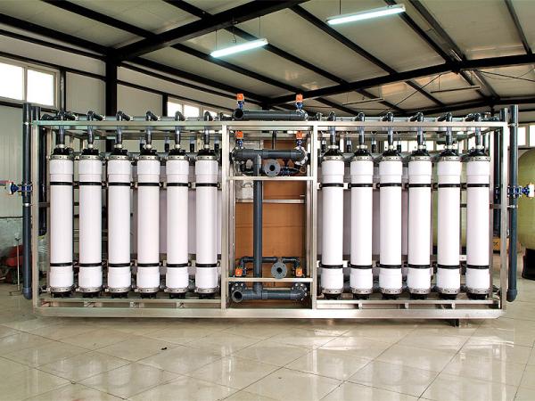 Butterfly Valve / Ball Valve Ultrafiltration Membrane System , 100 T/H RO
