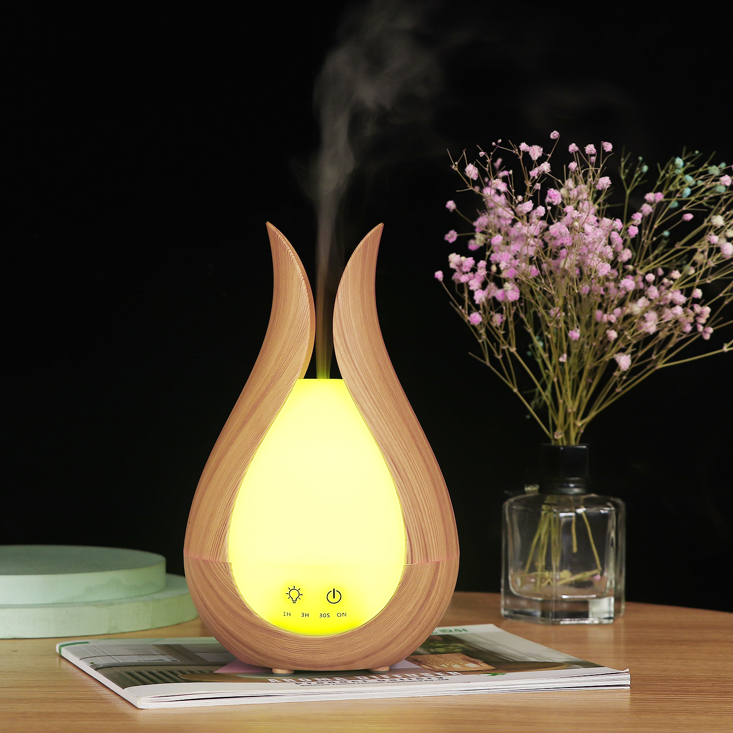 HOMEFISH 24V Ultrasonic Office Fragrance Diffuser 550g