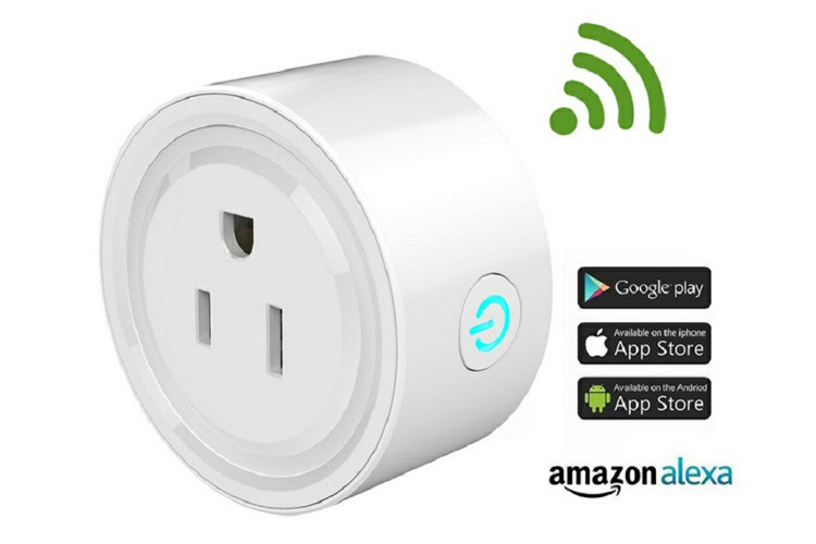  OEM ODM Wifi Smart Plug Socket , TUYA Google Compatible Smart Plugs Manufactures