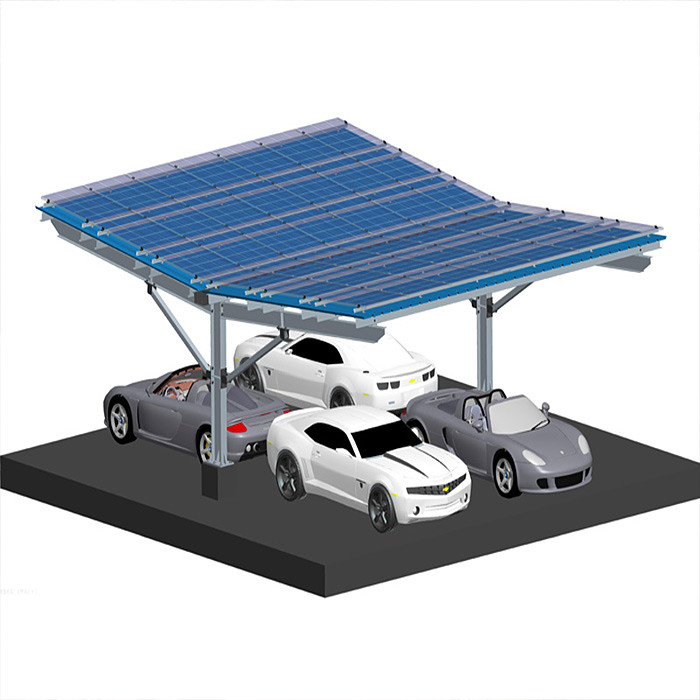 Outdoor Waterproof Arched Shape Pergola Carport Solar systems carport solar bracket