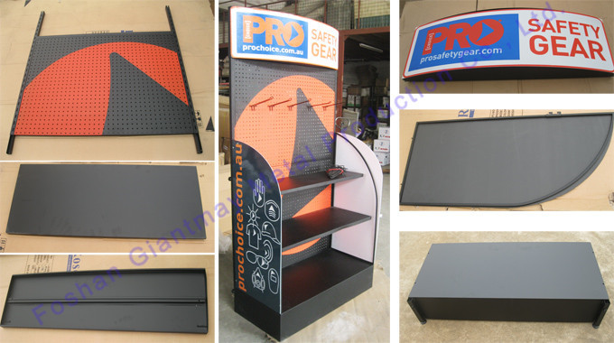 Retail Shop Exhibition Displays Shelf For Sale Metal Storage Racks
