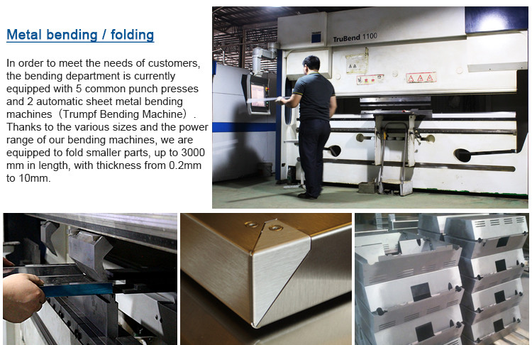Stamping Bend Weld Sheet Metal Fabrication Services Ra0.8