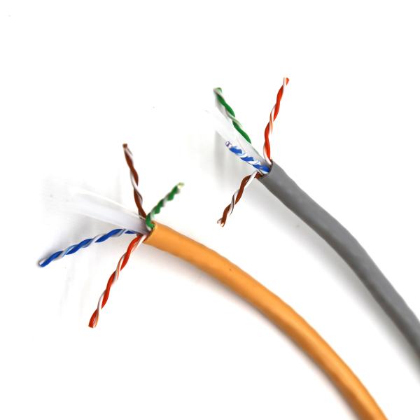 23AWG BC Conductor Flexible Network Cable Cat6 UTP Ethernet 1000FT HDPE