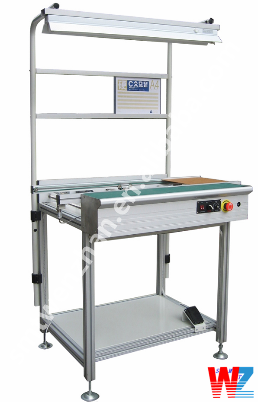 4800W PCB Inspection Conveyor , HN-1500 Lift Gate Conveyor