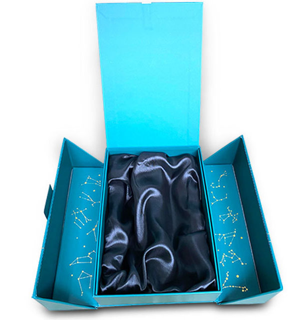 Customized Skin Care Luxury Gift Paper Box for Special Double Door Cosmetic Packaging