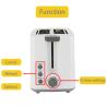 Buy cheap Home Breakfast Sandwich Pop Up 2 Slice Toaster Reheat Function from wholesalers
