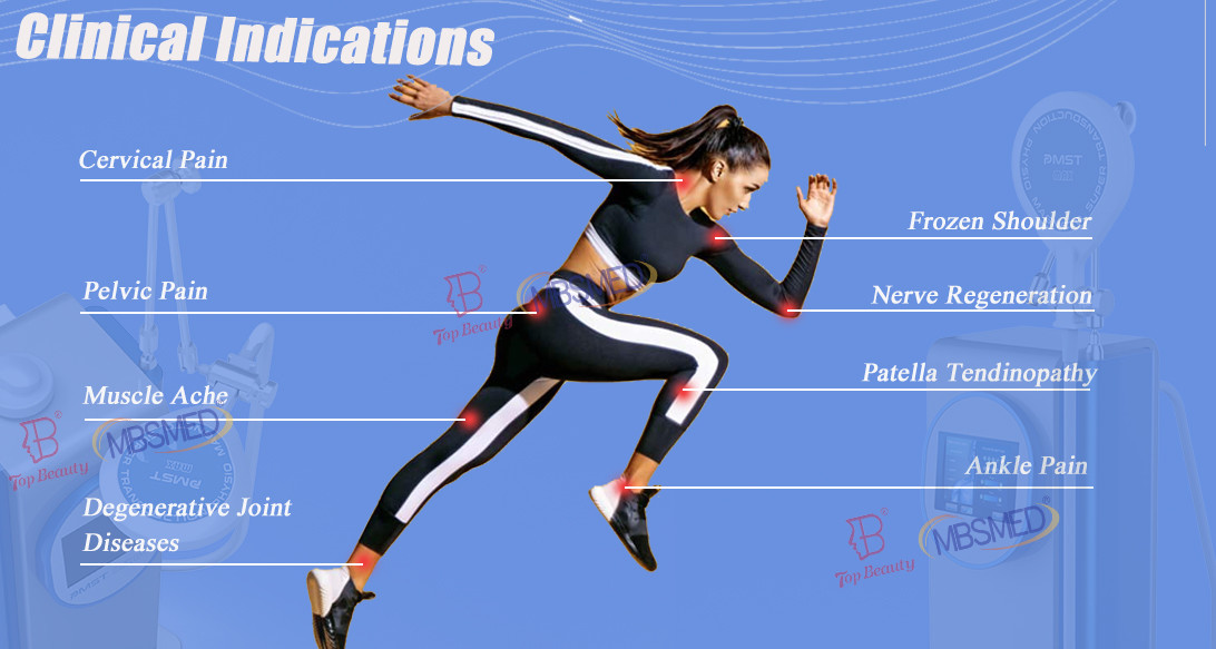 PMST Neo Plus 5T Pulsed Physio Magneto Laser Magnetoterapia Pain Management Device Magnetotherapy Equipment