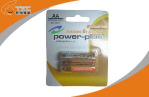  Primary Lithium Iron Battery LiFeS2 1.5V AA L91 Power Plus Brand for GPS Manufactures