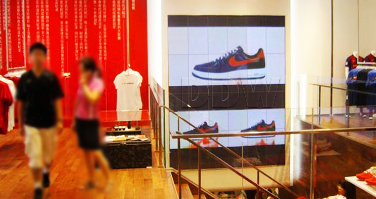 Slim Bezel Monitor LCD Video Wall Advertising Screens 46" Resolution 3840x2160