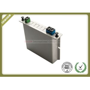 FTTH Passive Fiber Optic Splitter Insertion Type With SC Adapter