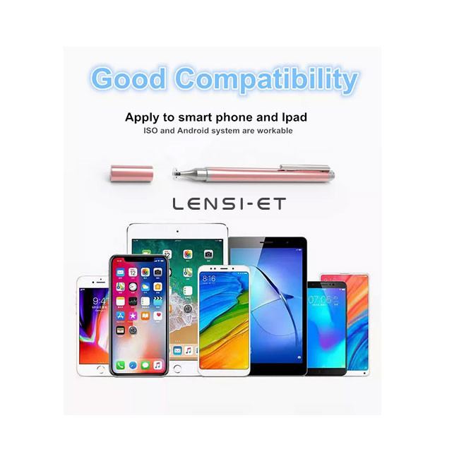 Screen Touch Alloy Aluminum Stylus Pen Smoothly Write Drawing Pencil For Tablet