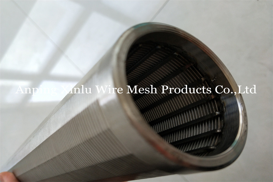 Electrolytic Polishing Stainless Steel 304 316L Johnson Filter Tube for Water Well Filtration