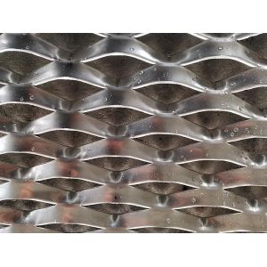 Stretch Expanded Wire Mesh 6mm Aluminum Mesh Plate Panel Net