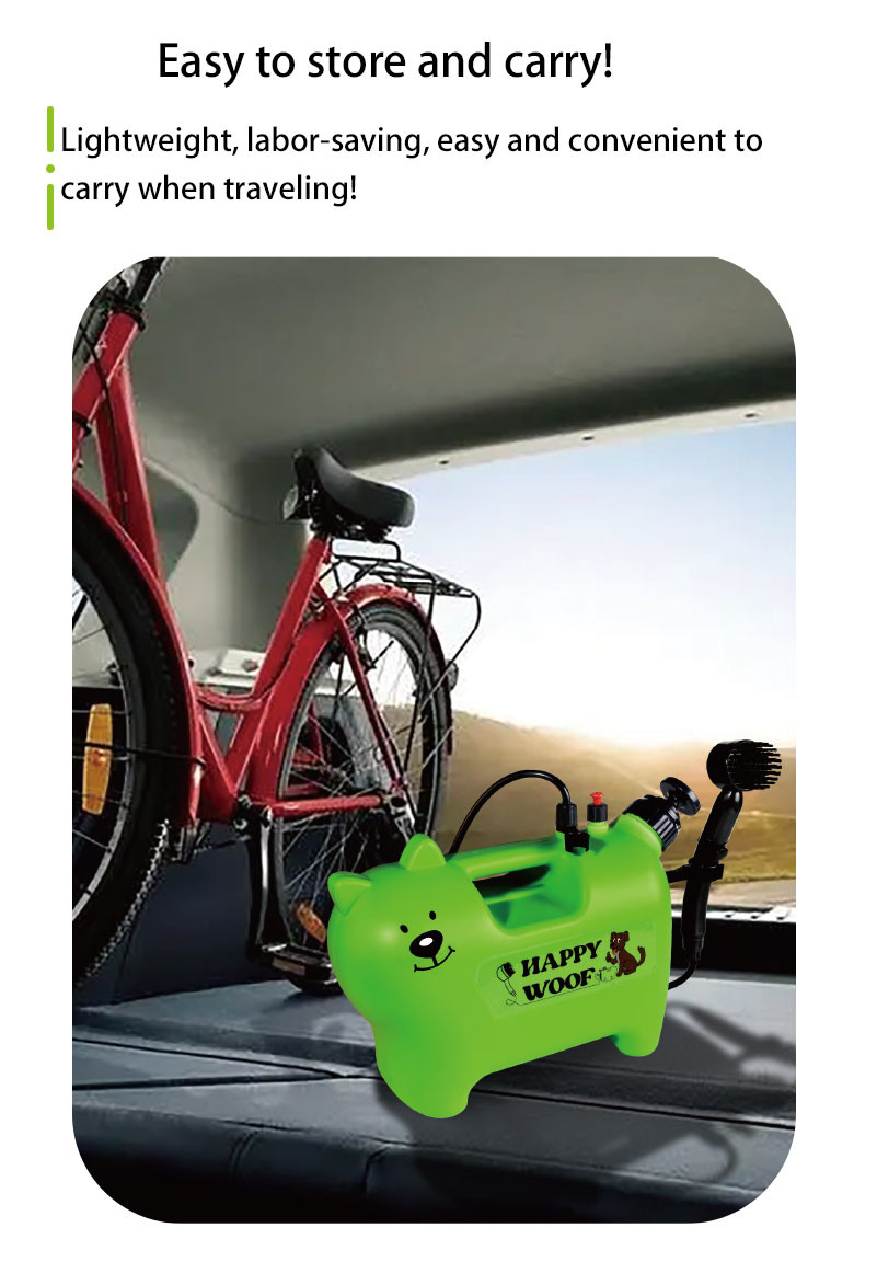 Versatile Portable Pet Washer 10L Portable Dog Paw Cleaner