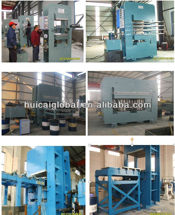 Tire Forming Vulcanizer Hydraulic Hot Vulcanizing Press Solid Tire Curing Press 15000 KG