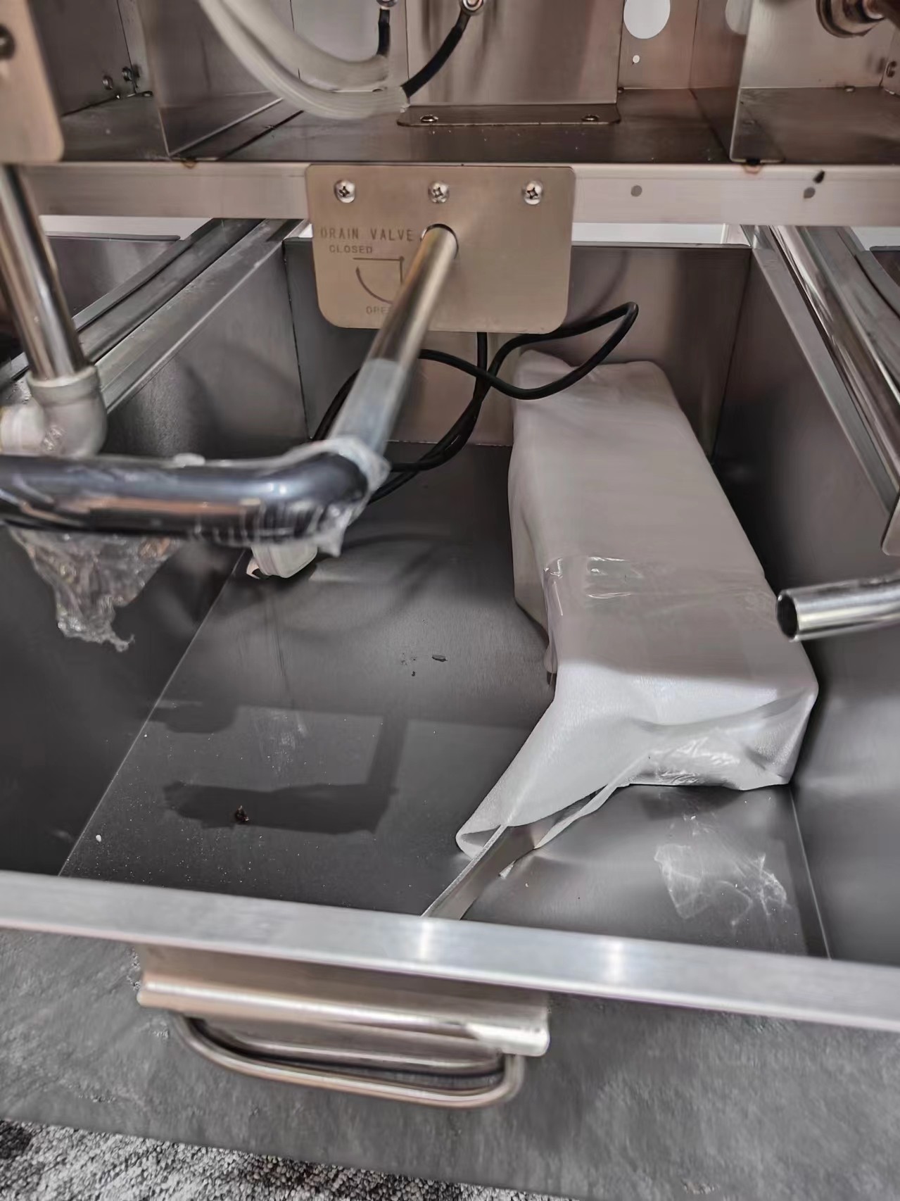 Mechanical Panel 304 SUS Gas Heating Chicken Pressure Fryer Without Oil Filtration