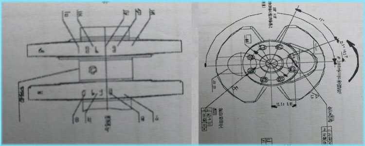 S45 CVS Truck Crankshaft for Star and Honor 1200*1000*890 mm Package Size