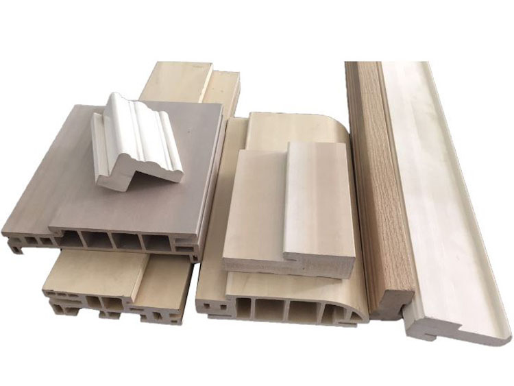 Hotel Applications Co-Extruded PVC Mouldings for Durable WPC Door Frame