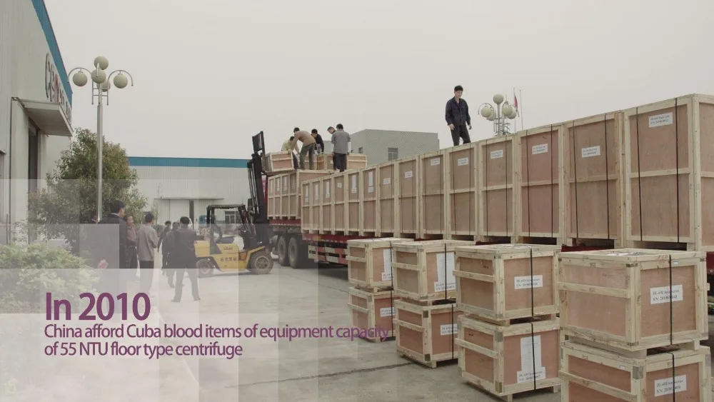 Clinical Low Speed Centrifuge Machine TDZ5-WS with 4*250ml Max Capacity