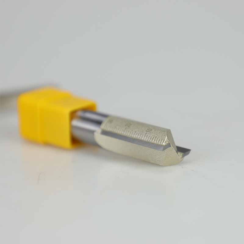 Arden High Precision Straight Knife End Mill 1/2 1/4 Shank TCT Double Edge Cutter Head for Trimming Engraving ODM OEM Customized