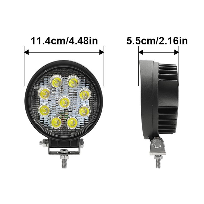 Truck Tractor Waterproof IP67 27W LED Working Light