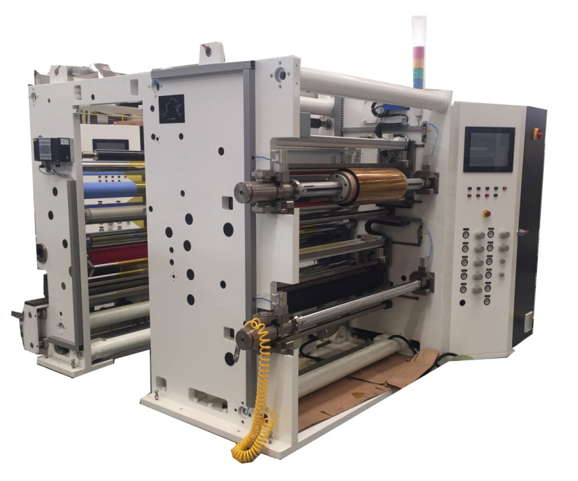 OPP Substrate Slitter Rewinder Machine For Jumbo Roll