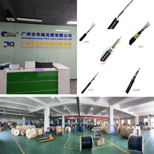 Manufacturer Outdoor Overhead Self Supporting Figure 8 Fiber Optic Cable Gytc8a Gytc8s