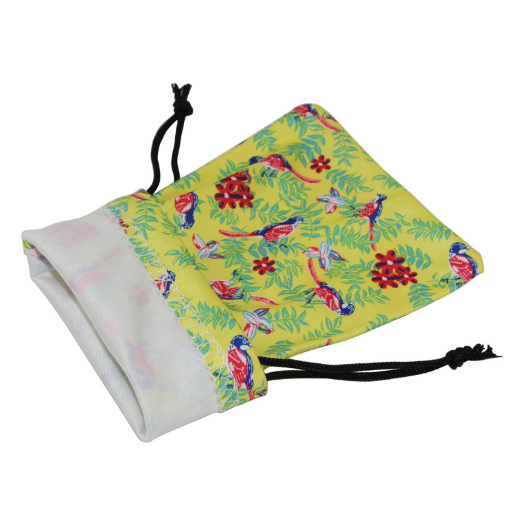 Microfiber Drawstring Custom Printing Sunglasses Bag Pouch