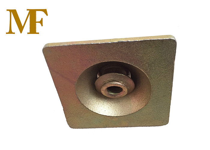 40 Mm Height Silver Formwork Fastening Tie Nut For Construction
