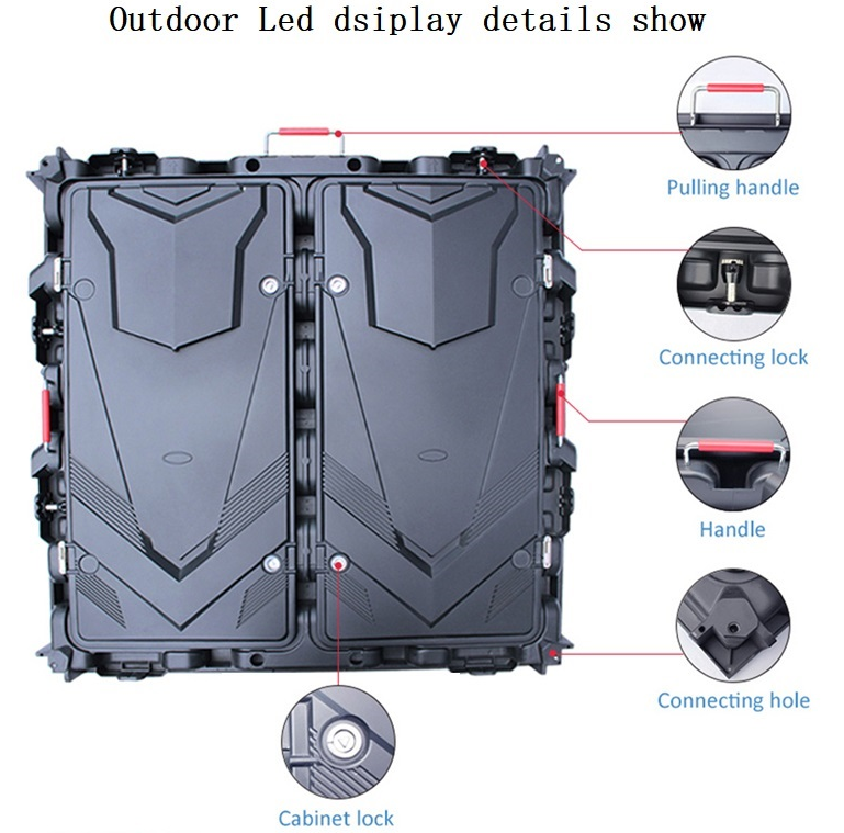 LED Visual P6.67 P8 P10mm LED Sign Advertising Stadium Perimeter LED Display for Sport Arena