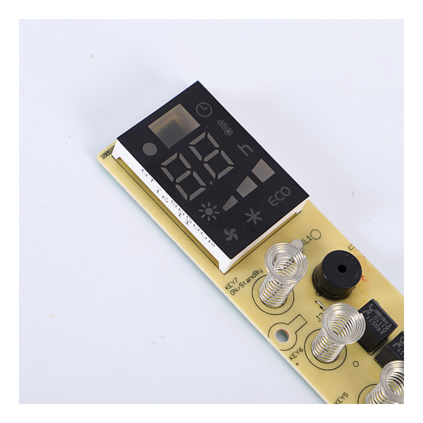 HASL ENIG smt circuit board Electronic DC Motor Fan Control Board With LED Display Board
