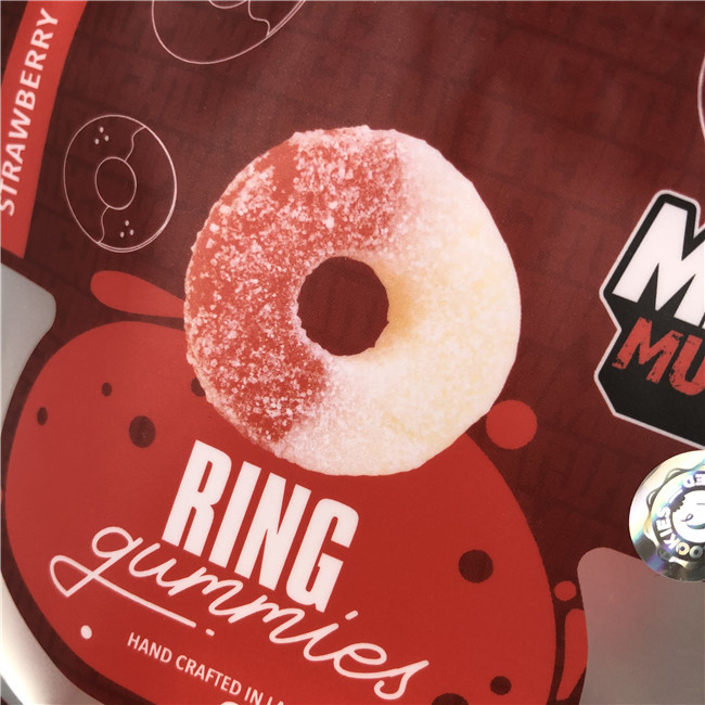 Professional Service Digital Printed Bags with Glossy/Matte Printing Finishing Gummy Edible Mylar Bags