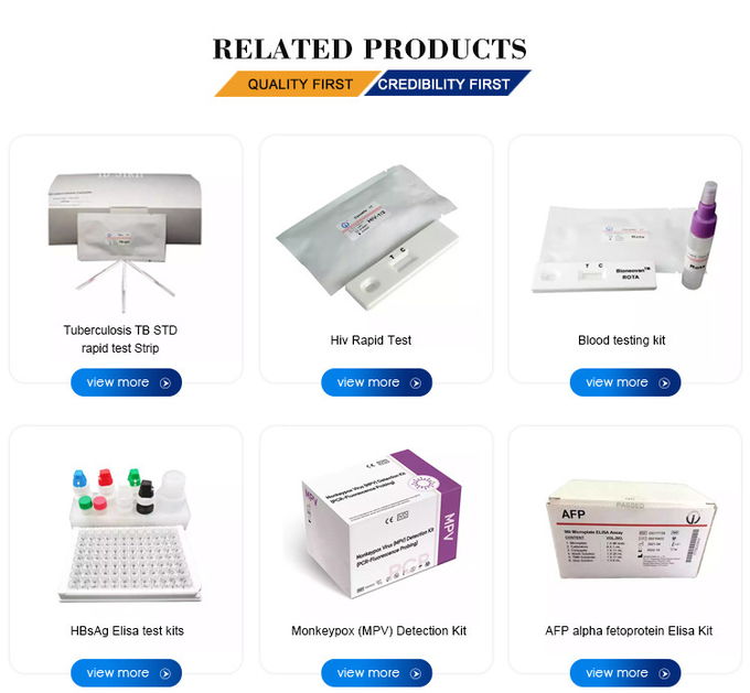 Carcinoembryonic Antigen CEA ELISA Cancer Marker Test KIT Laboratory Or Hospital High Precision