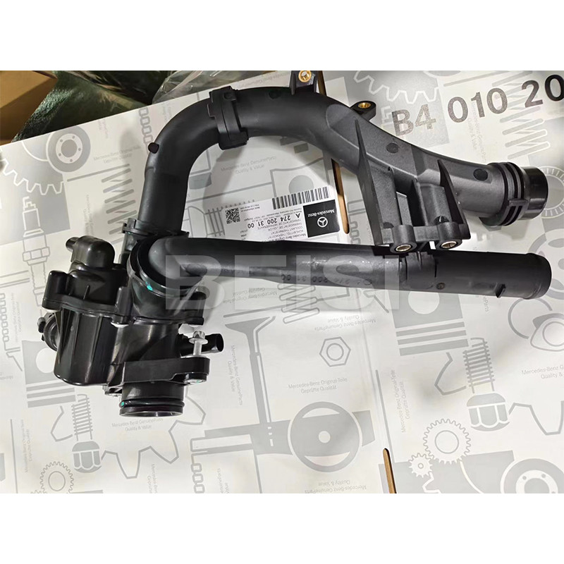 Genuine Engine Coolant Thermostat 2742003100 A2742003100 A2742000115 For Mercedes Benz C200 C300 E200 E300