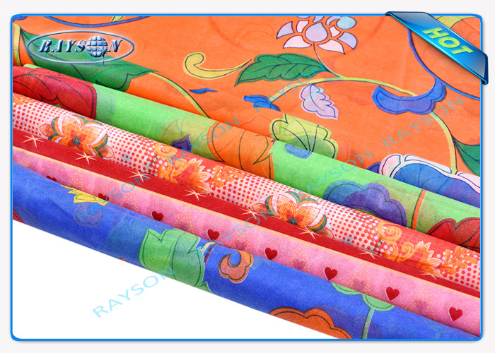 Non Toxic Eco Friendly Printed Pp Non Woven Fabric For Mattress Cover / Package Material