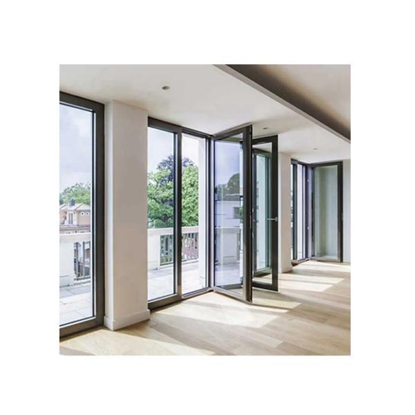 Australian Standard Aluminum French Door Minimalist Design Exterior Double