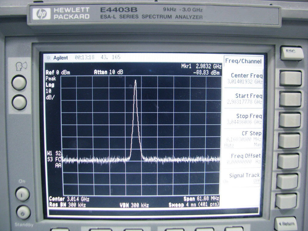Keysight Agilent E4403B ESA-L Basic Spectrum Analyzer 9 kHz to 3 GHz