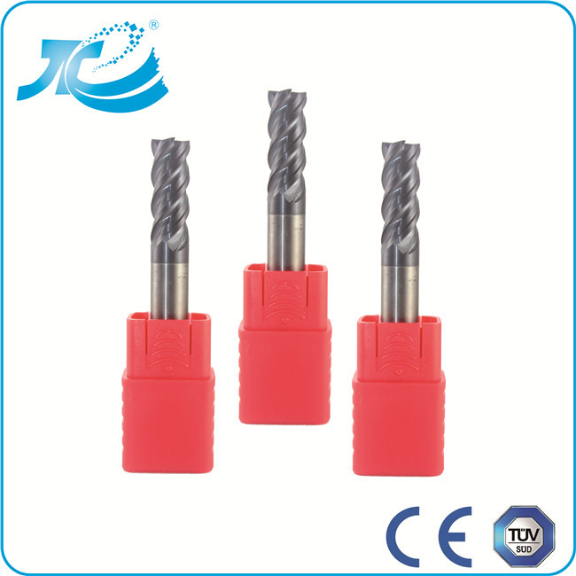 Solid Carbide End Mill with Flute Length 3 - 45 , Square End Mill Tungsten Steel