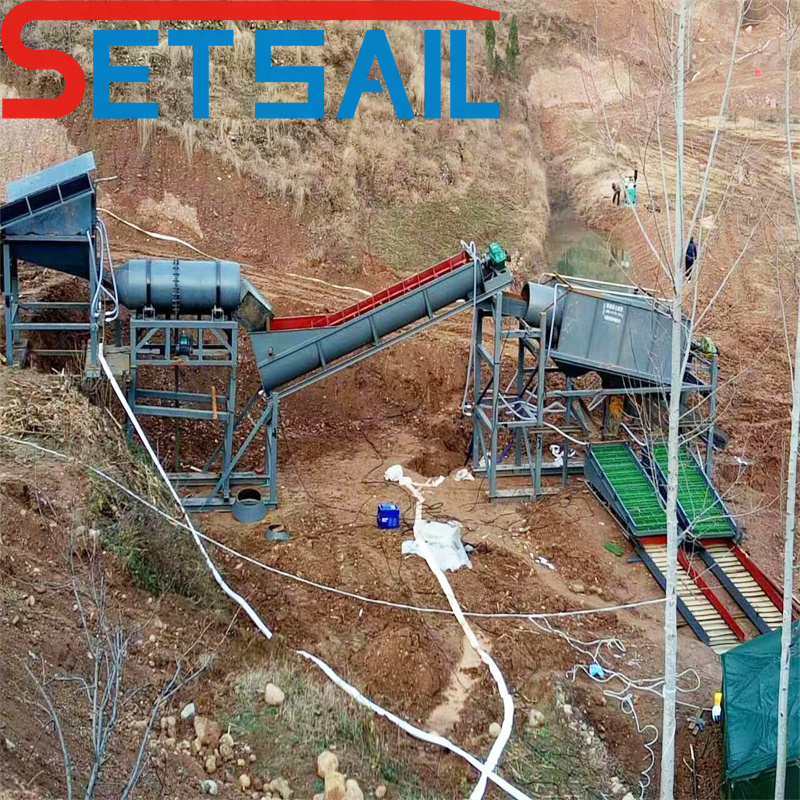 Land Gold Diamond Iron Sand Mining Machinery for Sale