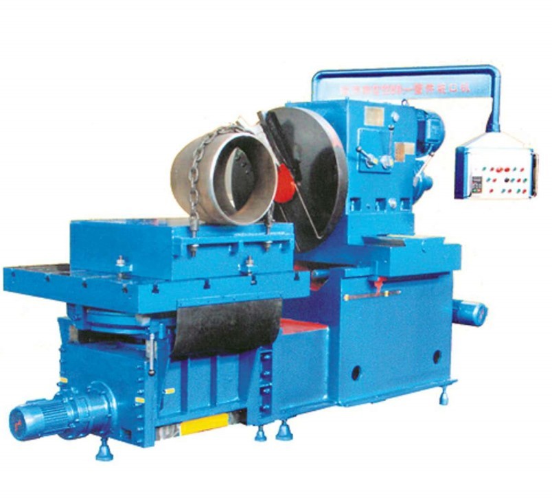23r/Min 11kw Manual Beveling Machine For Carbon Steel Pipe Fittings