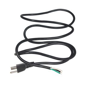 NEMA 5-15P to C5 Power Cord 18AWG SJT PVC Black