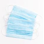 17.5 * 9.5CM 3 Ply Earloop Mask Ce Certified Face Mask Easy Breath OEM Packing