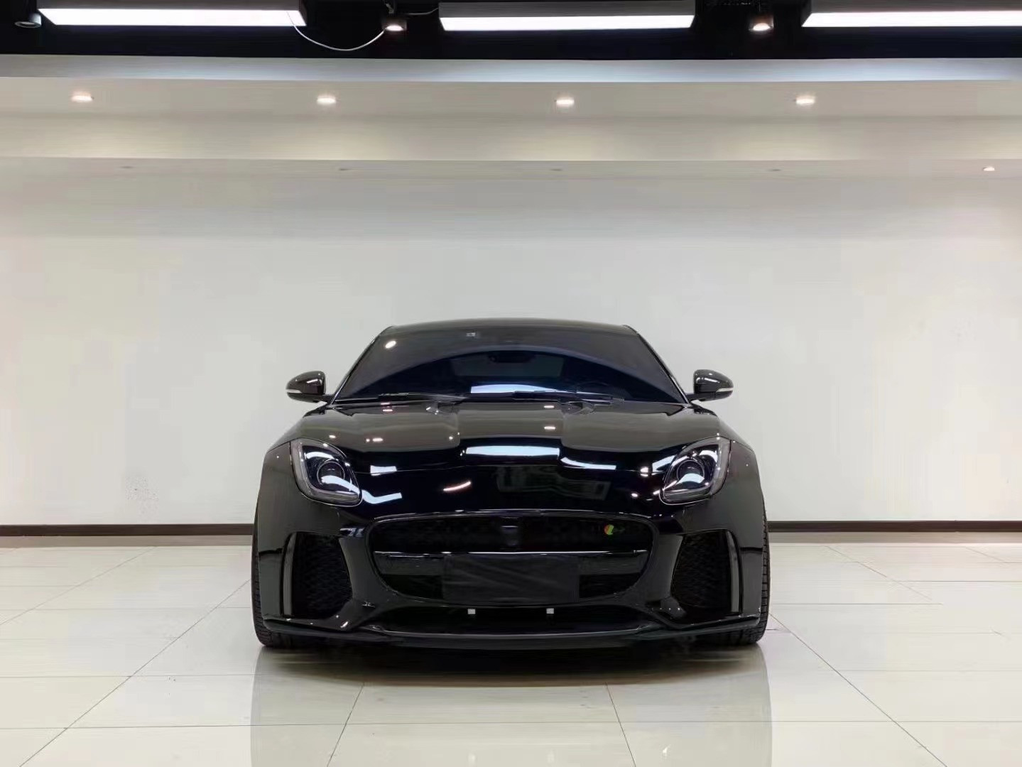 For Jaguar F-Type Body Kit Carbon Fiber and FPR F-type Upgraded SVR Style Front Bumper Body Kit
