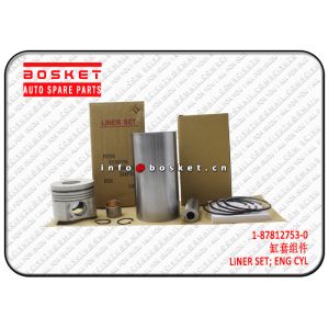 China 1878127530 Isuzu 6BG1T XE Engine Cylinder Liner Set on sale