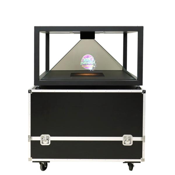 19” Full viewing angle 360 Degree Holographic Display Hologram Advertising