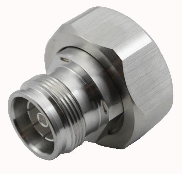 High quality rf coaxial connector 4.3/10 Mini DIN Female to 716(DIN) Male