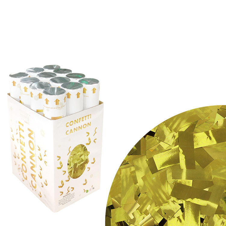 Indoor Outdoor Gold Paper Air Compressed Party Confetti Cannon