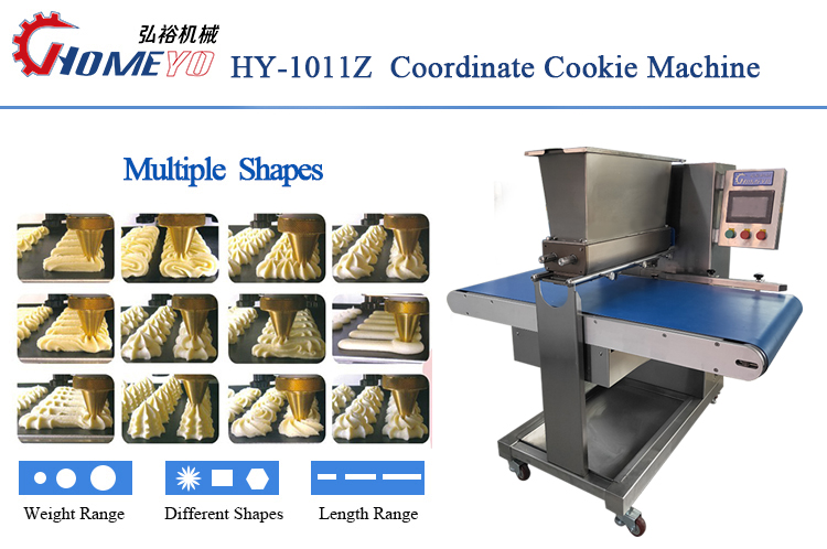 Electric Automatic Koulourakia Caramel Cookie Making Machine For Food Shop